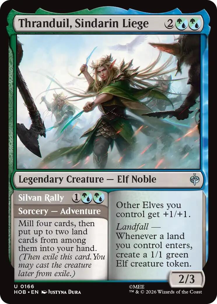 Thranduil, Sindarin Liege (166) (HOB)