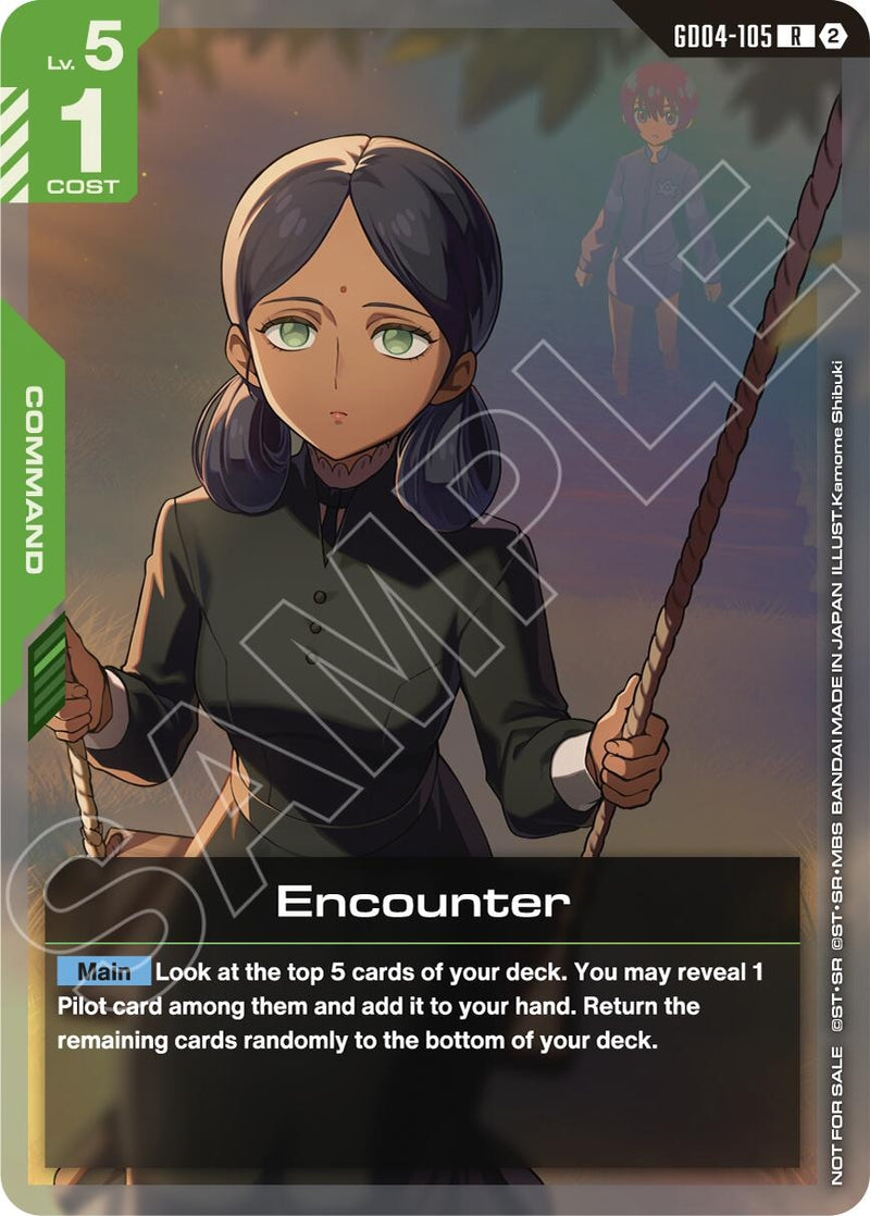 Image for Encounter (Event Pack 02) (GD04-105) (GCG-PR) - Gundam Card Game