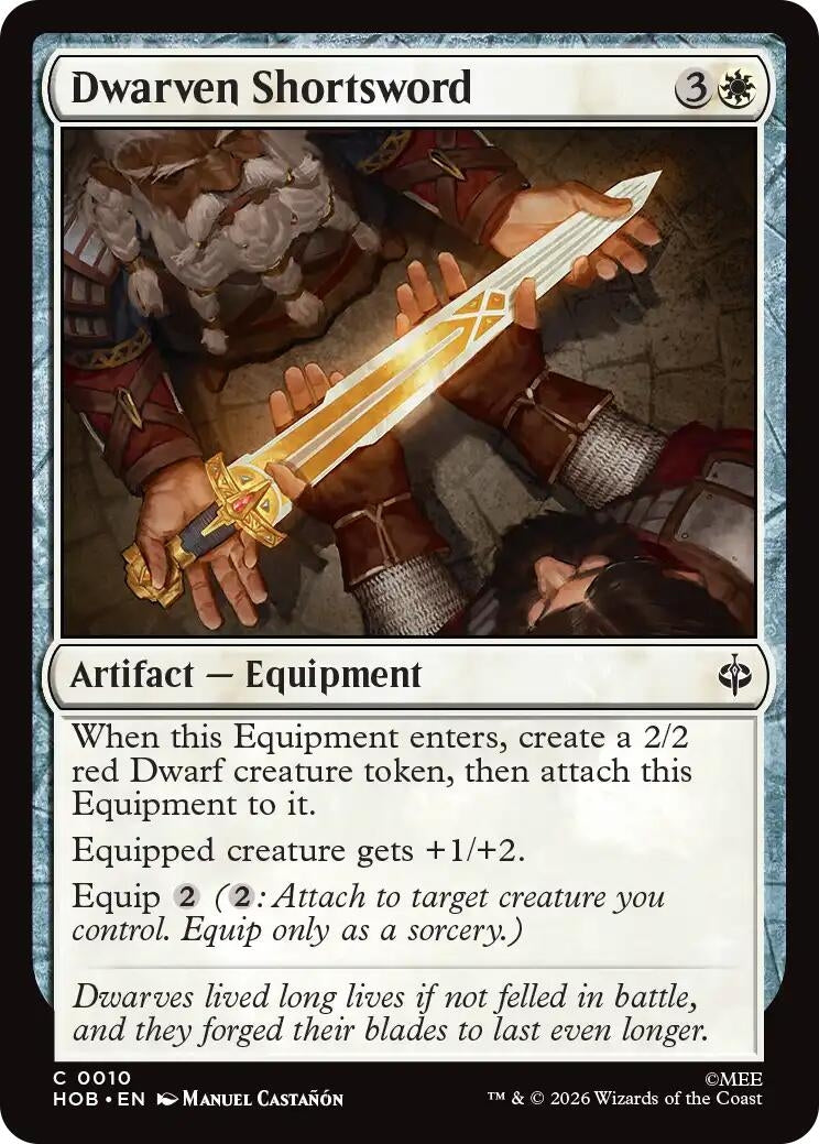 Dwarven Shortsword (10) (HOB)