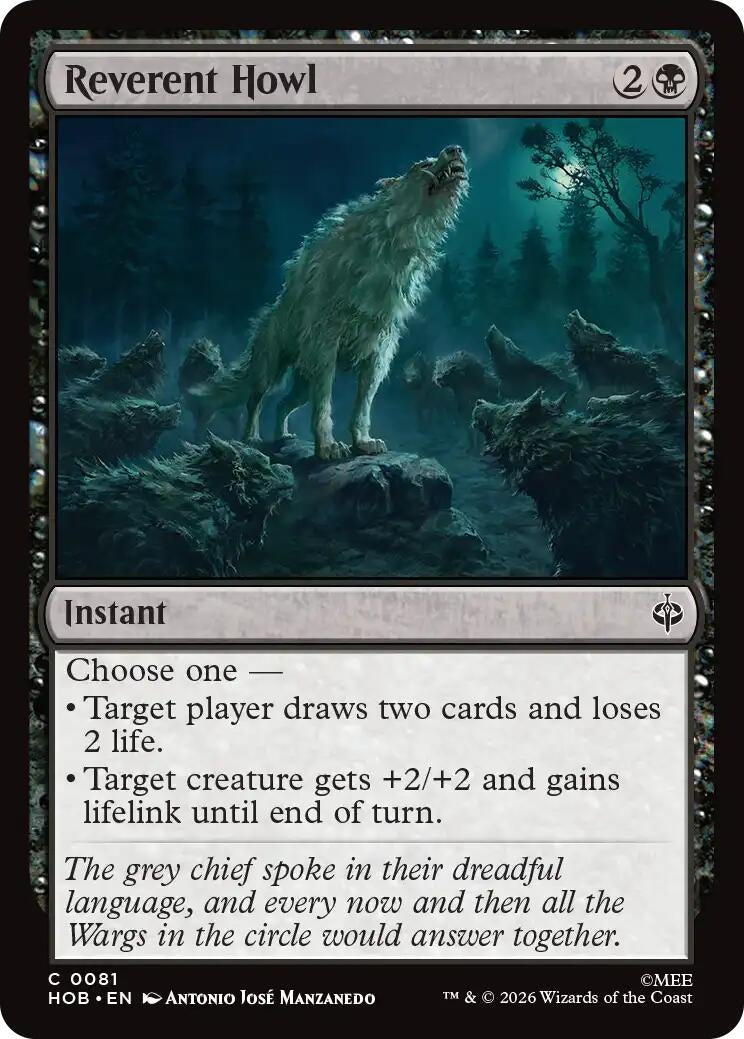 Reverent Howl (81) (HOB)