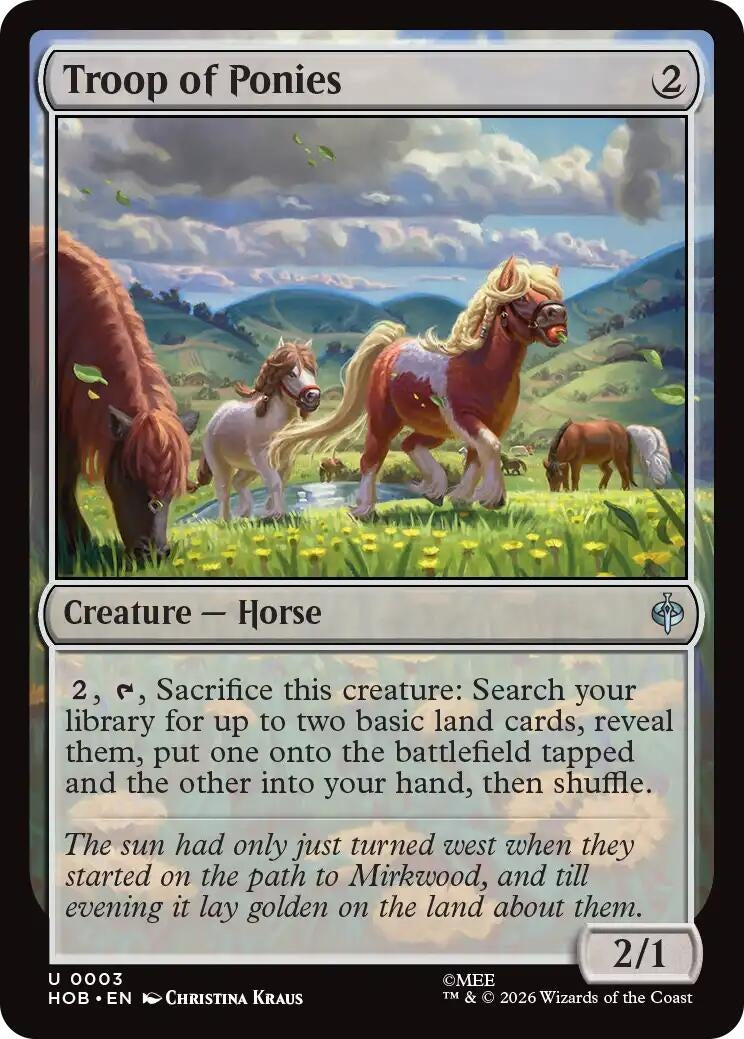 Troop of Ponies (3) (HOB)