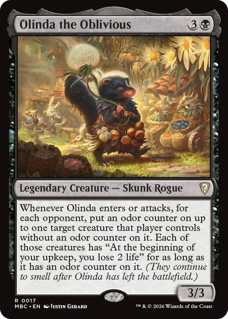 Image for Olinda the Oblivious (17) (MBC) - Magic: The Gathering