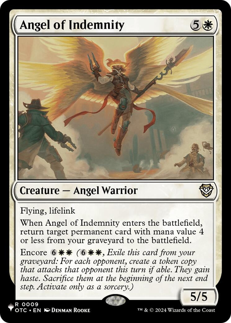 Image for Angel of Indemnity (9) (LIST) - Magic: The Gathering