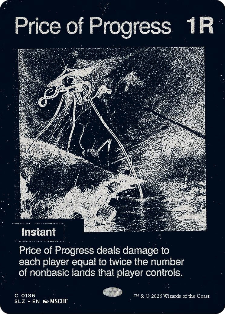 Image for Price of Progress (0186) (186) (SLZ) - Magic: The Gathering