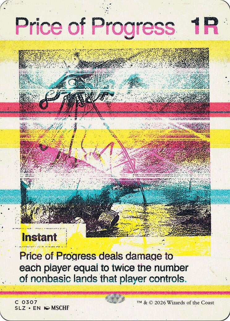 Image for Price of Progress (0307) (307) (SLZ) - Magic: The Gathering