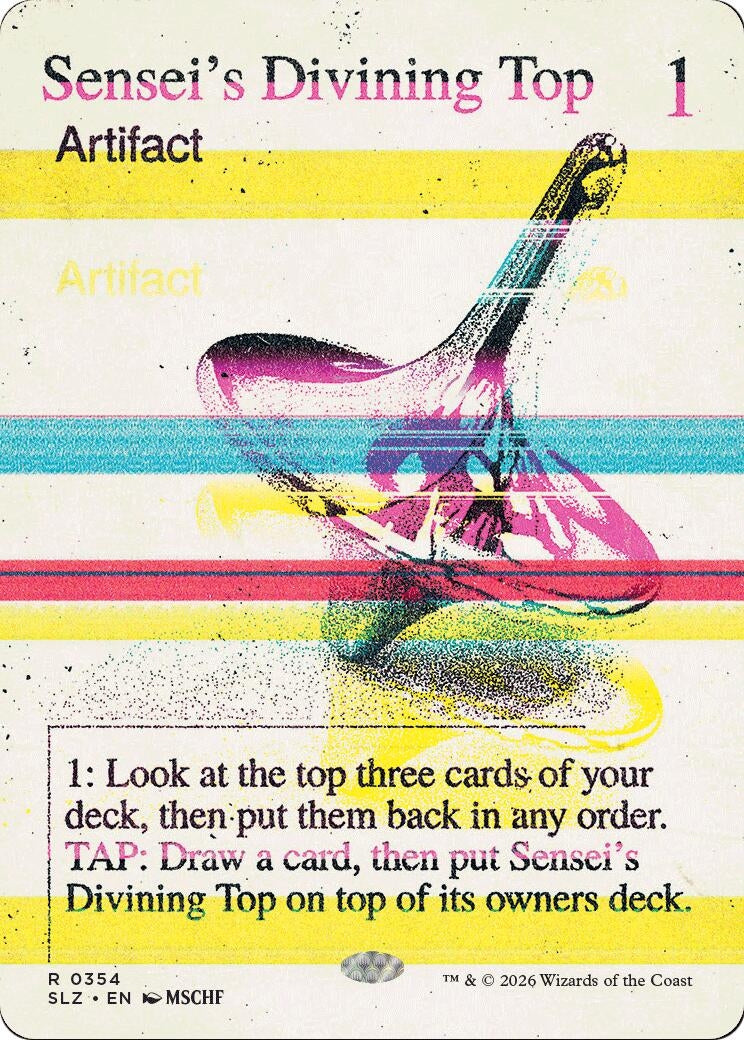 Image for Sensei's Divining Top (0354) (354) (SLZ) - Magic: The Gathering