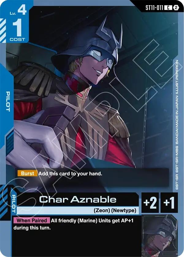 Image for Char Aznable (ST11-011) (ST11) - Gundam Card Game