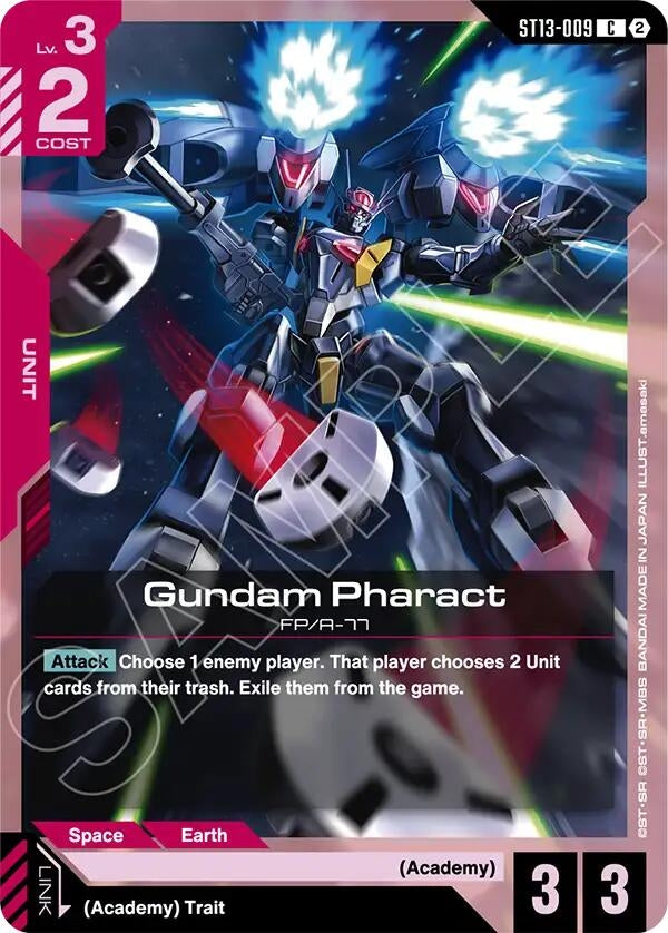 Image for Gundam Pharact (ST13-009) (ST13) - Gundam Card Game