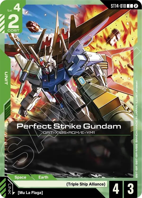 Image for Perfect Strike Gundam (ST14-010) (ST14) - Gundam Card Game