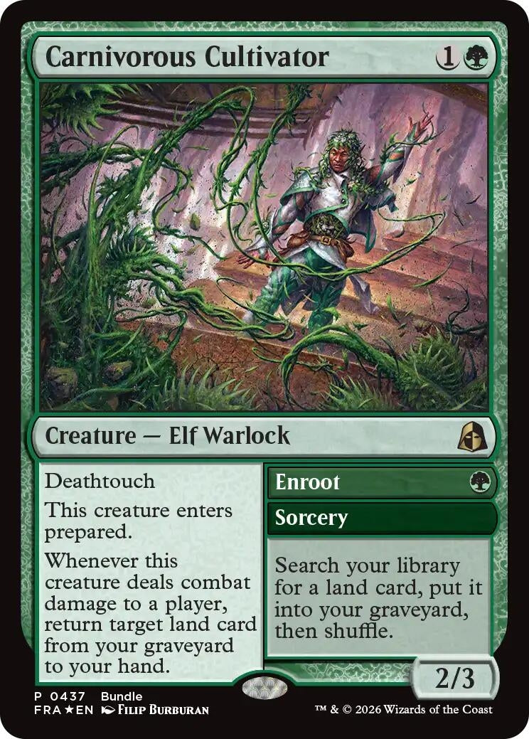 Image for Carnivorous Cultivator (437) (UMP) - Magic: The Gathering