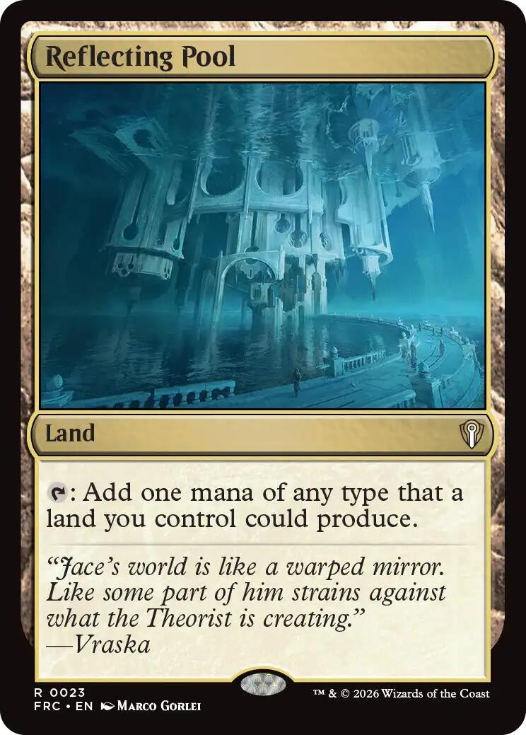 Image for Reflecting Pool (23) (FRC) - Magic: The Gathering