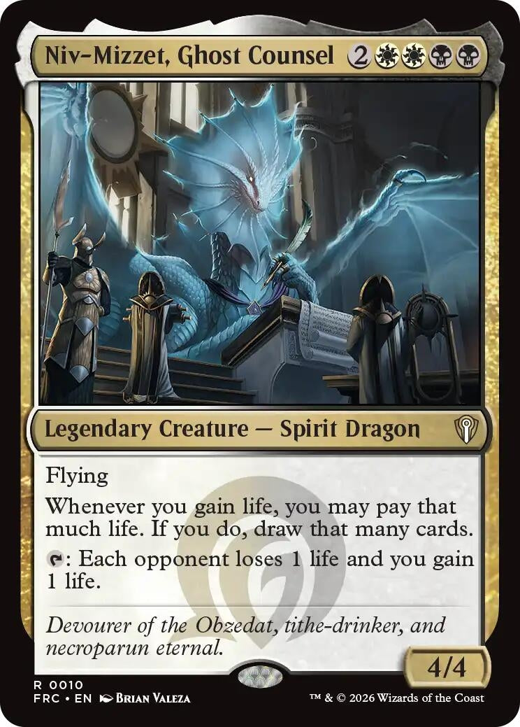 Image for Niv-Mizzet, Ghost Counsel (10) (FRC) - Magic: The Gathering