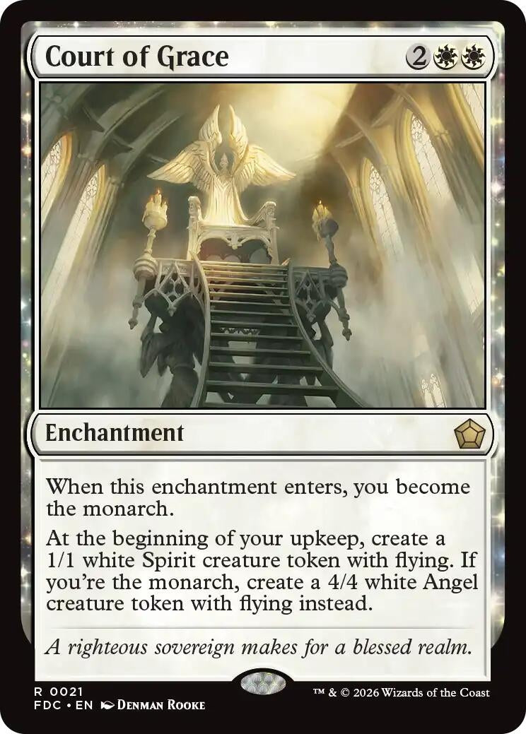 Image for Court of Grace (21) (FDC) - Magic: The Gathering