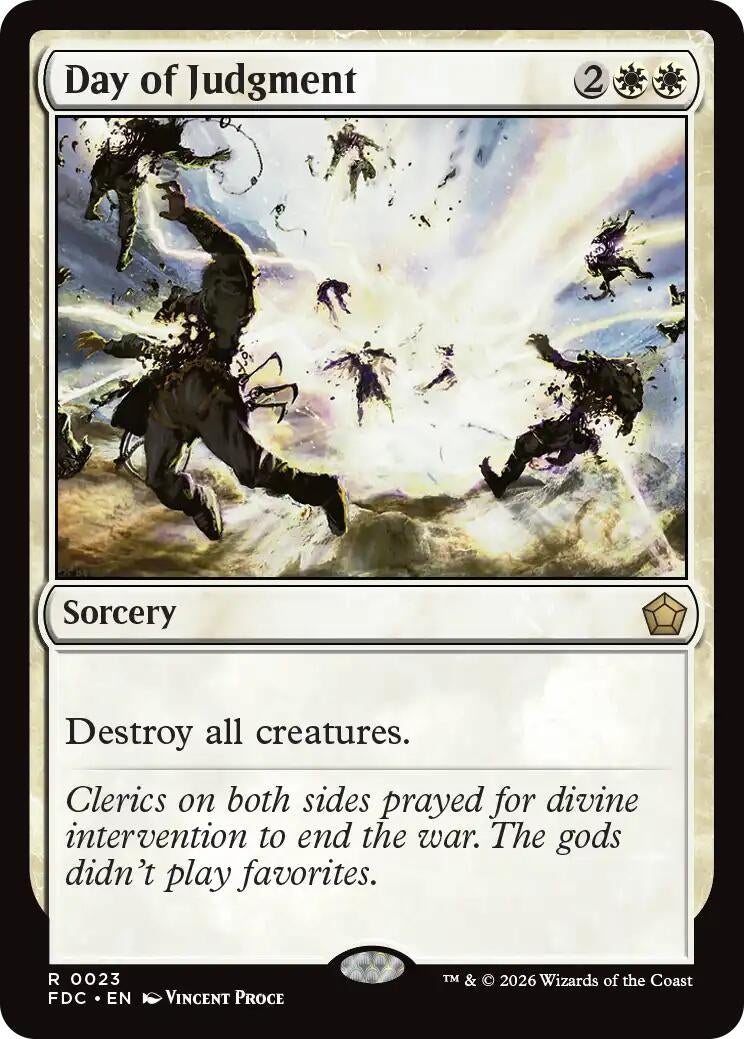 Image for Day of Judgment (23) (FDC) - Magic: The Gathering