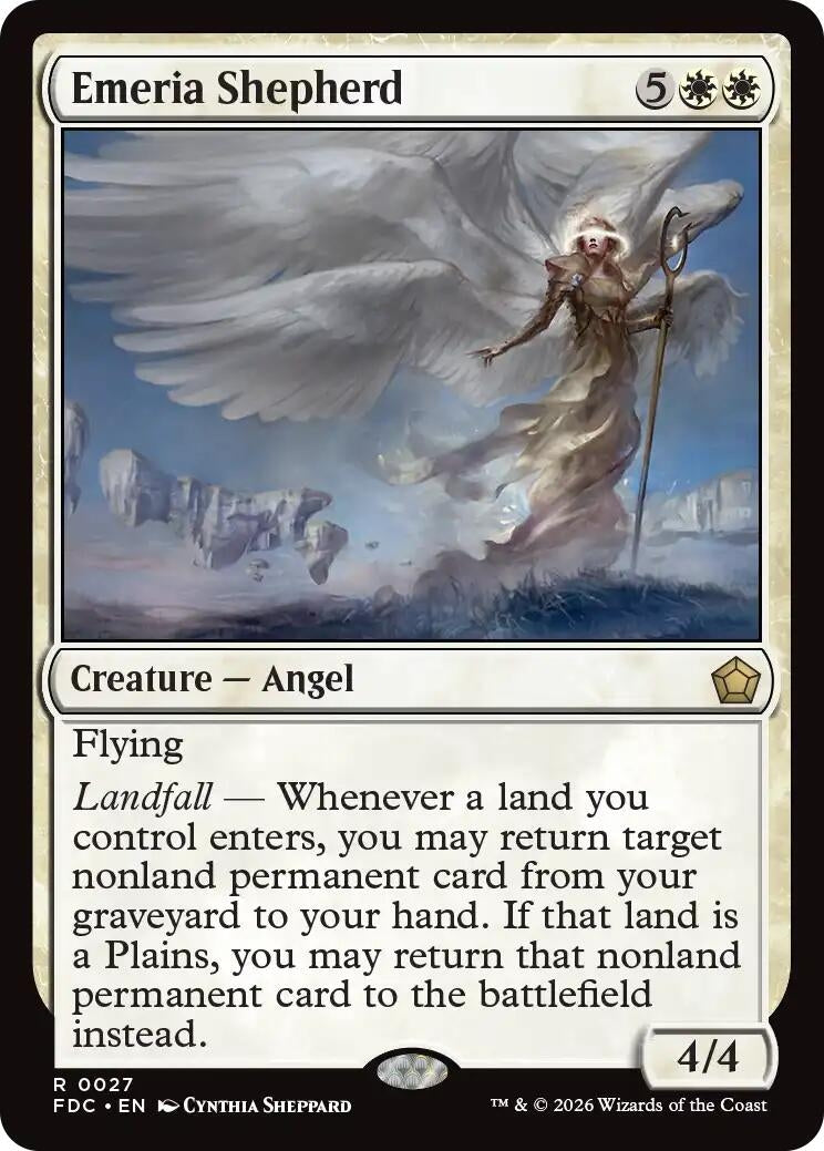 Image for Emeria Shepherd (27) (FDC) - Magic: The Gathering