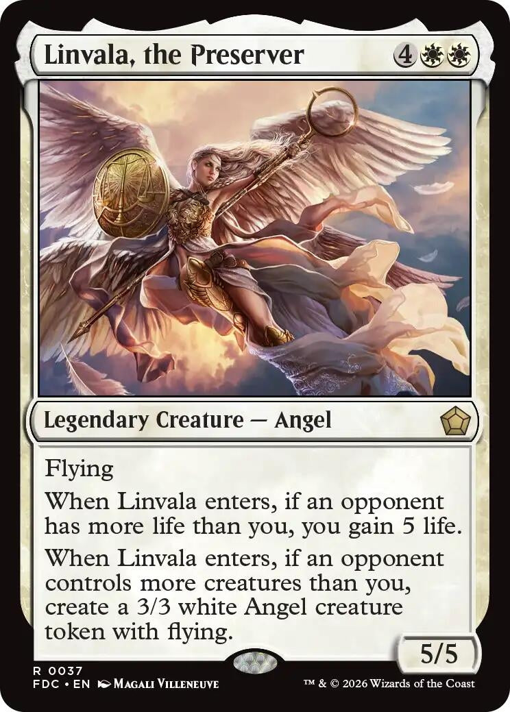 Image for Linvala, the Preserver (37) (FDC) - Magic: The Gathering