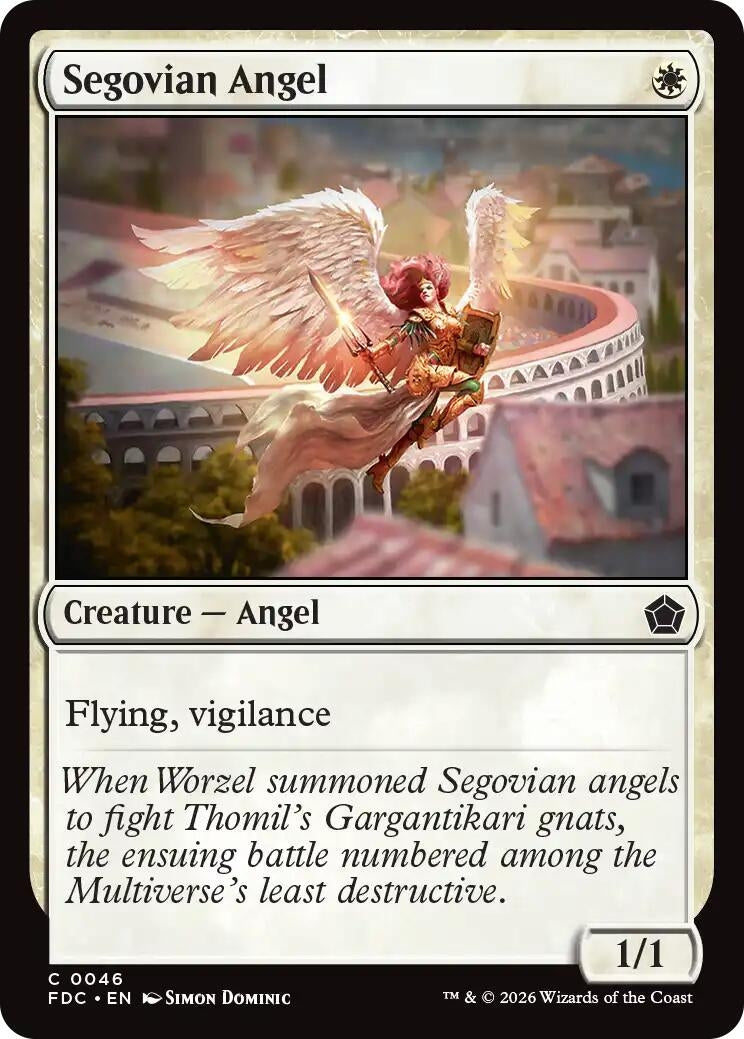 Image for Segovian Angel (46) (FDC) - Magic: The Gathering