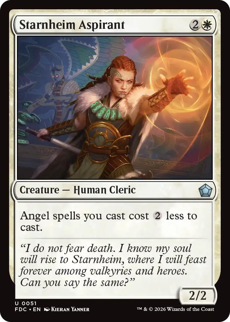 Image for Starnheim Aspirant (51) (FDC) - Magic: The Gathering