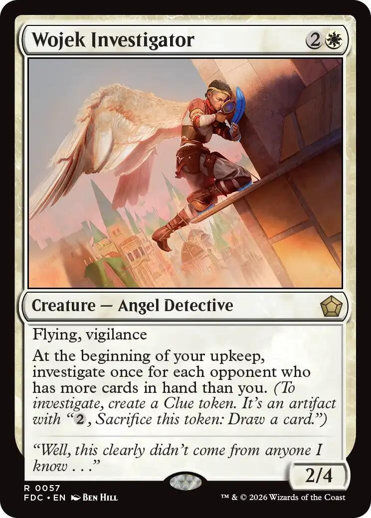 Image for Wojek Investigator (57) (FDC) - Magic: The Gathering