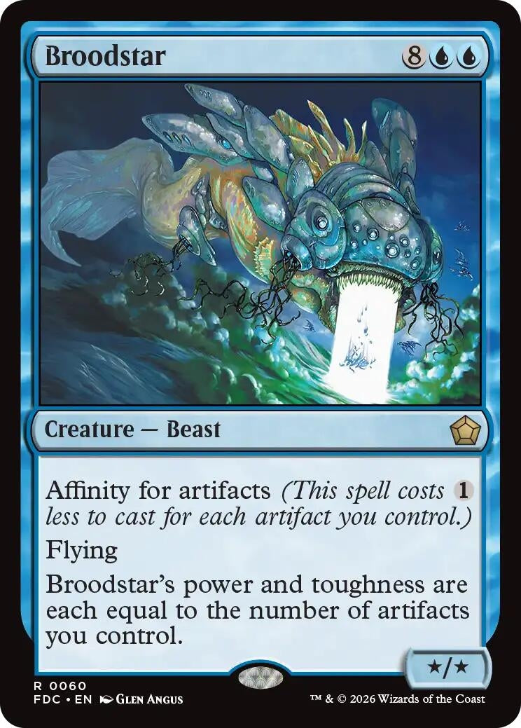 Image for Broodstar (60) (FDC) - Magic: The Gathering