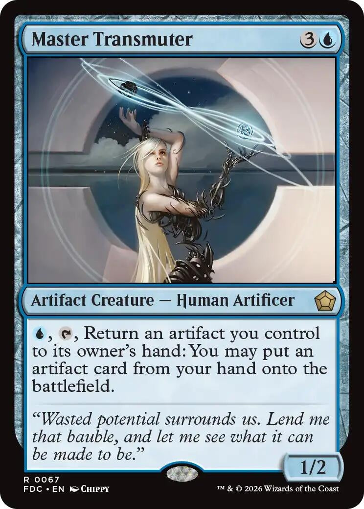 Image for Master Transmuter (67) (FDC) - Magic: The Gathering