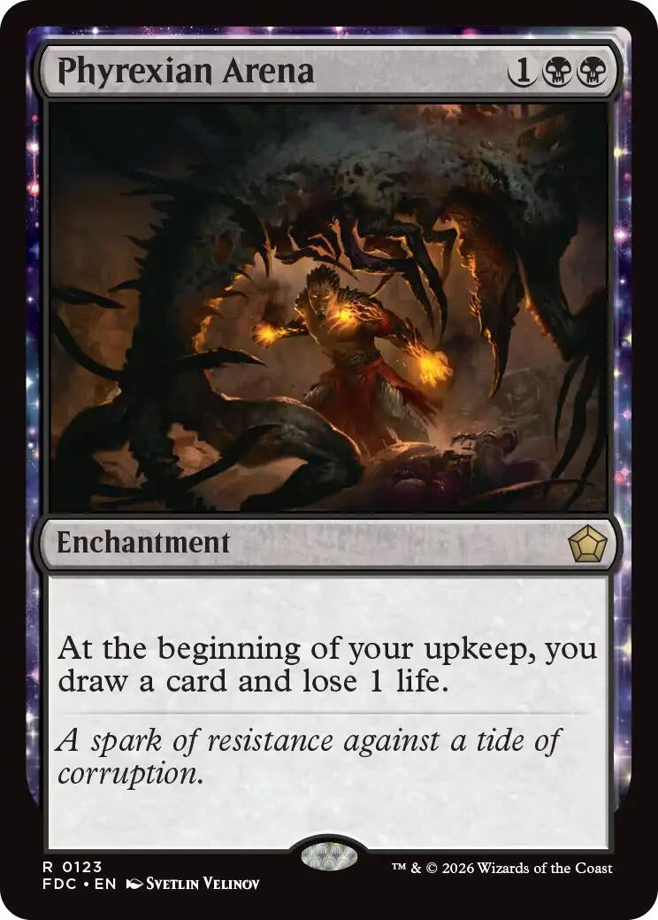 Image for Phyrexian Arena (123) (FDC) - Magic: The Gathering