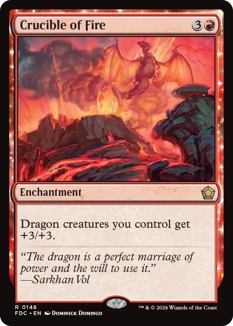 Image for Crucible of Fire (148) (FDC) - Magic: The Gathering