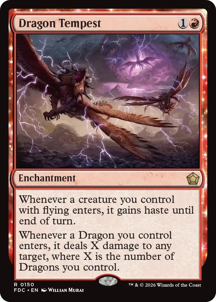 Image for Dragon Tempest (150) (FDC) - Magic: The Gathering