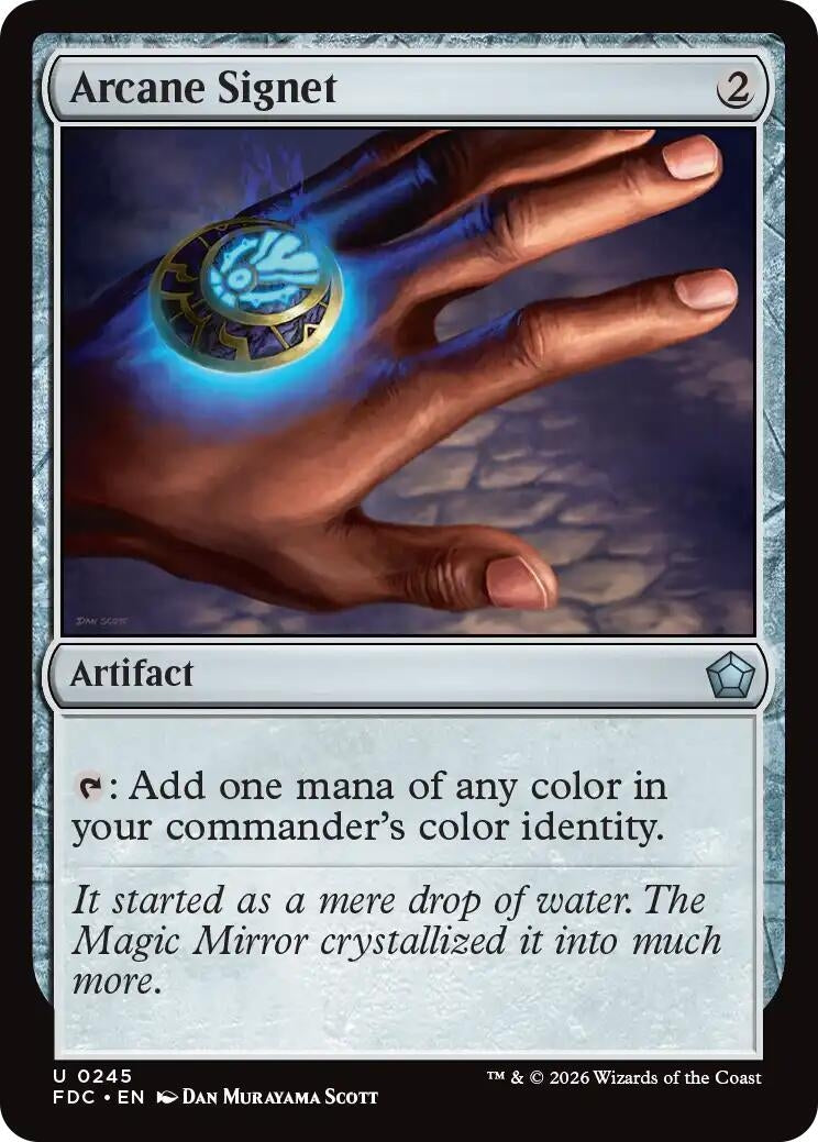 Image for Arcane Signet (0245) (245) (FDC) - Magic: The Gathering