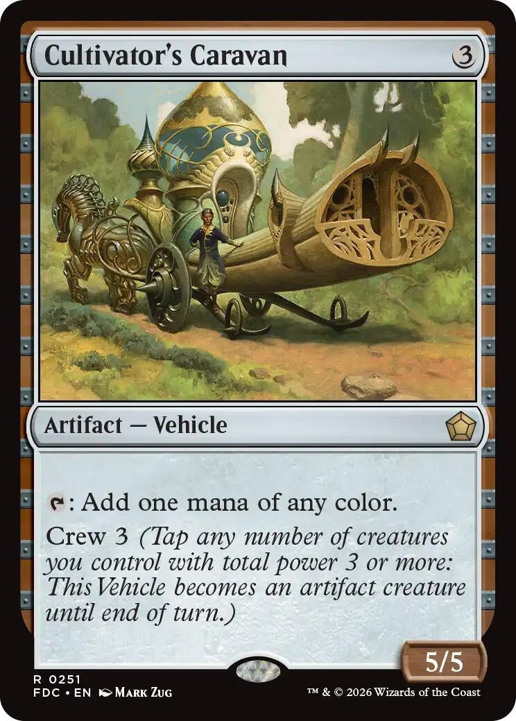 Image for Cultivator's Caravan (251) (FDC) - Magic: The Gathering