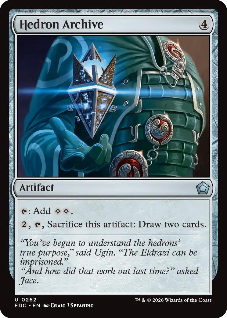 Image for Hedron Archive (262) (FDC) - Magic: The Gathering