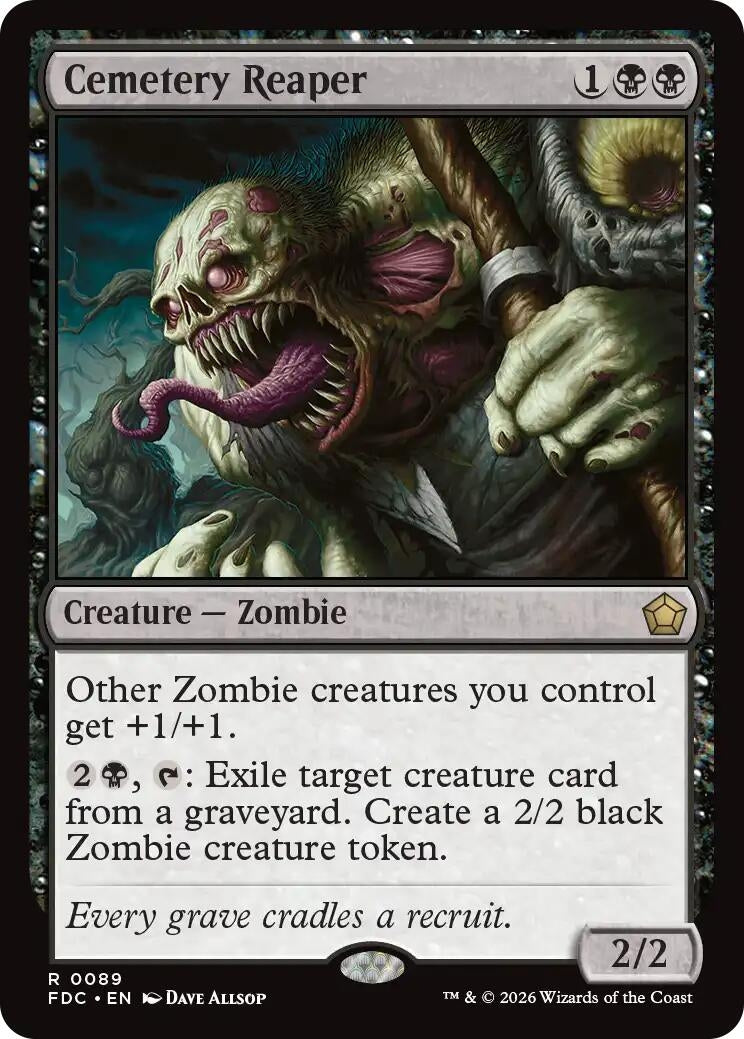 Image for Cemetery Reaper (89) (FDC) - Magic: The Gathering