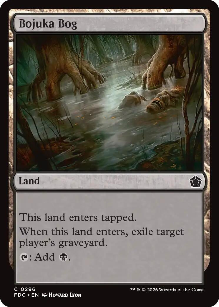 Image for Bojuka Bog (296) (FDC) - Magic: The Gathering