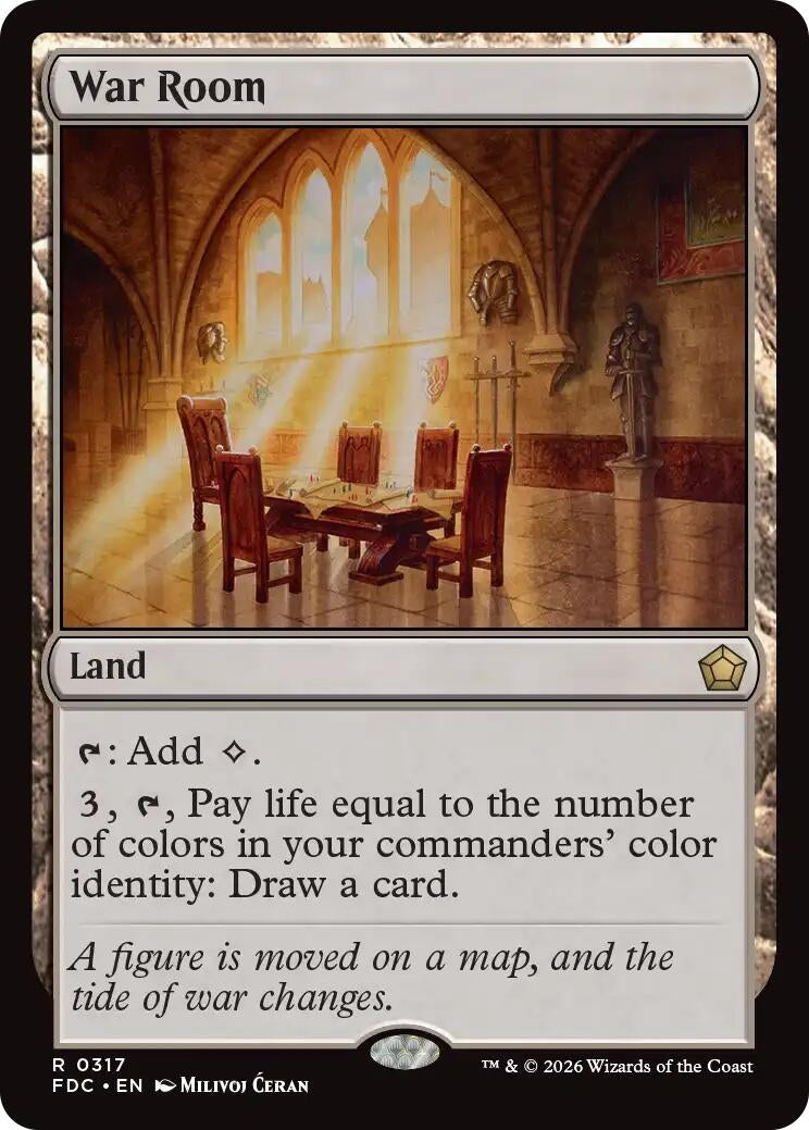 Image for War Room (317) (FDC) - Magic: The Gathering