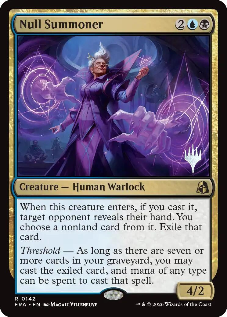Image for Null Summoner (142) (PPFRA) - Magic: The Gathering