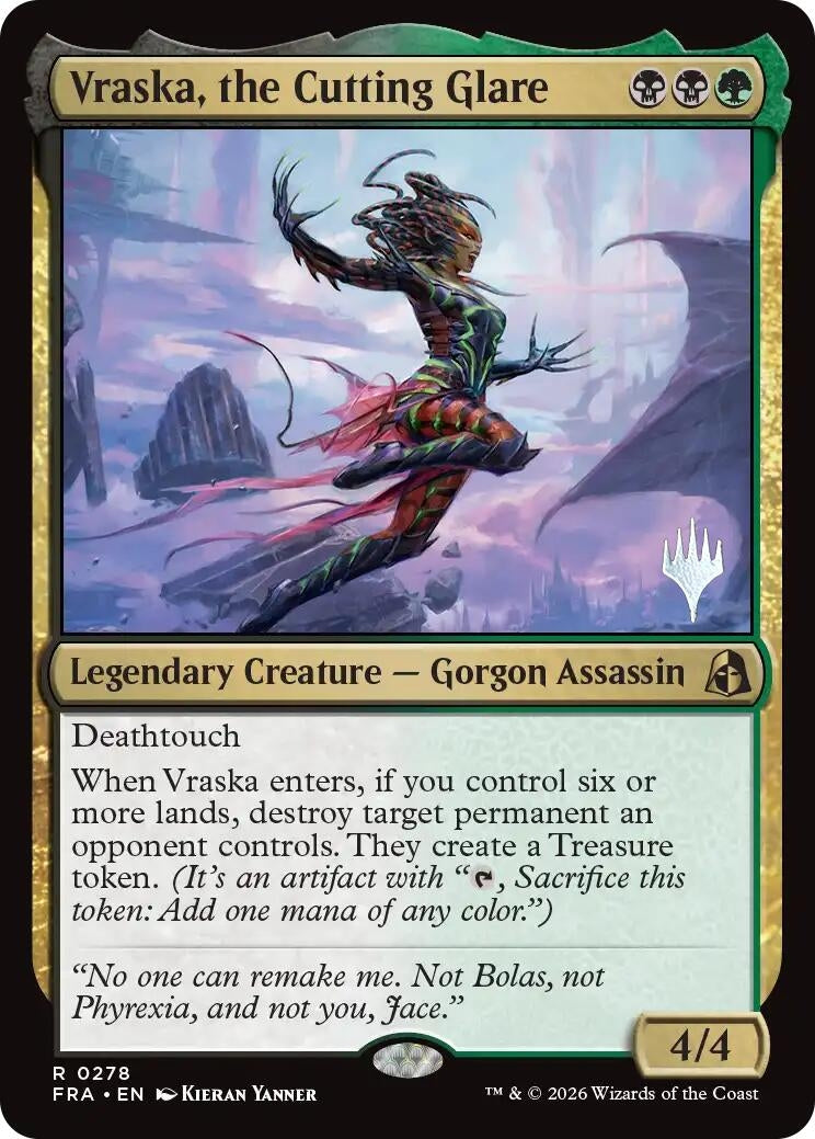 Image for Vraska, the Cutting Glare (278) (PPFRA) - Magic: The Gathering