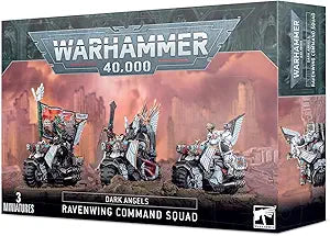 Space Marines Dark Angels Ravenwing Command Squad