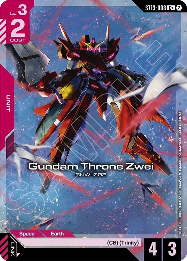 Image for Gundam Throne Zwei (C+) (ST13-008) (ST13) - Gundam Card Game