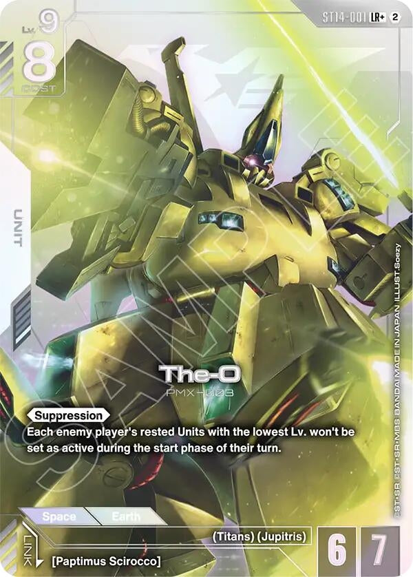 Image for The-O (LR+) (ST14-001) (ST14) - Gundam Card Game
