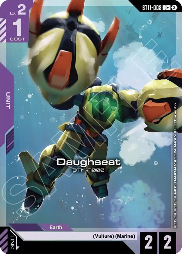 Image for Daughseat (C+) (ST11-008) (ST11) - Gundam Card Game
