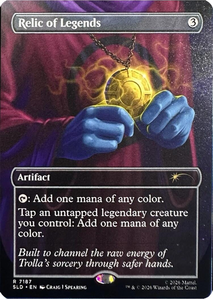 Image for Relic of Legends (7187) (7187) (SLD) - Magic: The Gathering