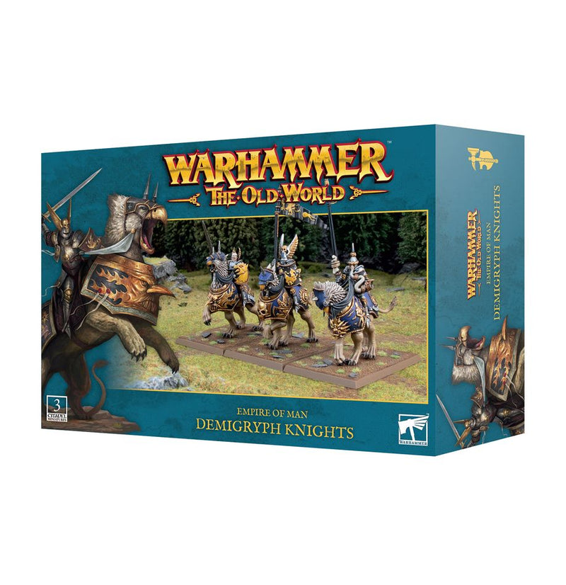 Warhammer the Old World: Empire of Man Demigryph Knights