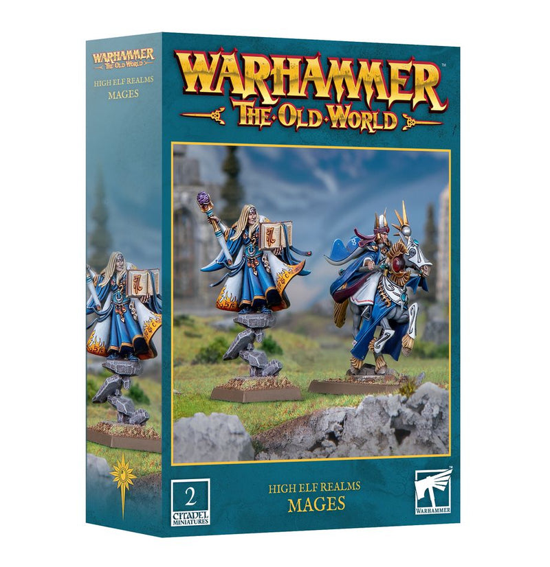 Warhammer the Old World: High Elf Mages