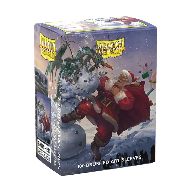 Dragon Shield Brushed Art Christmas 2025