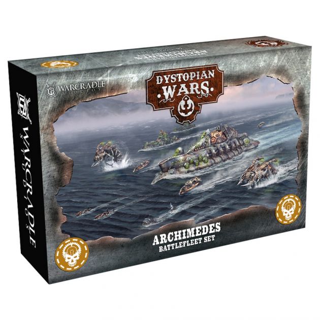 Dystopian Wars Archimedes Battlefleet