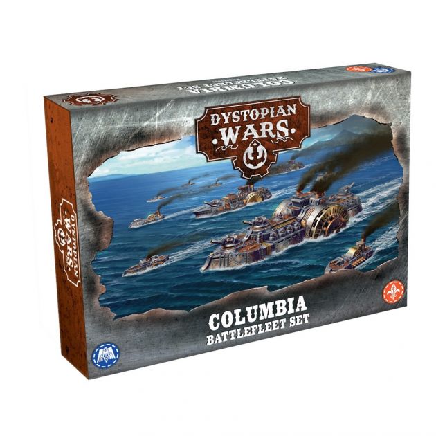 Dystopian Wars - Columbia - Battlefleet Set