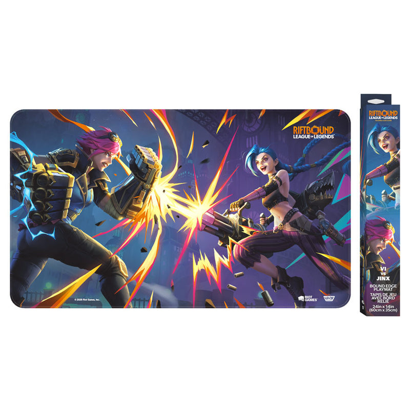Playmat: Riftbound: Vendetta: Vi vs Jinx