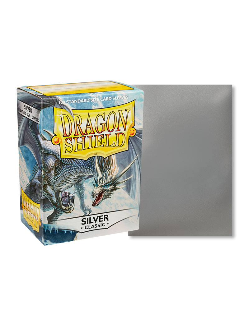 Dragon Shield Sleeves Silver Classic