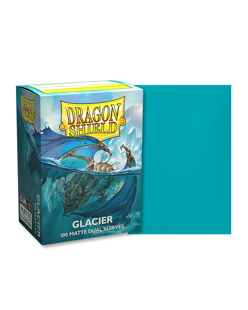 Dragon Shield Sleeves: Dual Glacier