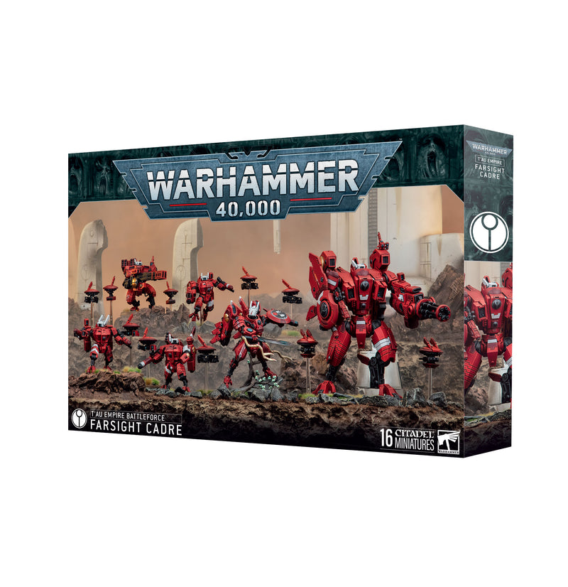 Warhammer 40,000 t'au Empire BattleForce Farsight Cadre